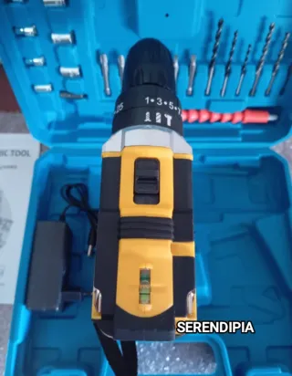 TALADRO ATORNILLADOR INALÁMBRICO.