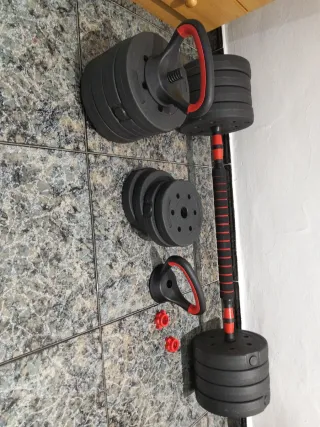 Pesas ajustables multi-peso