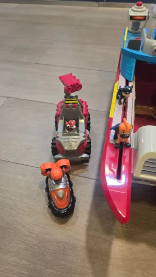 Barco Patrulla Canina con figuras
