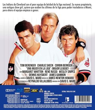 NOV0425 Una Mujer en la Liga BD 1989 Major League