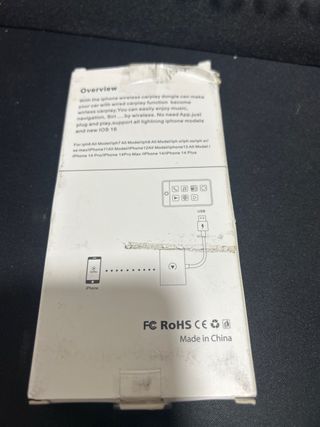 Adaptador CarPlay Inalámbrico AMLLXEN