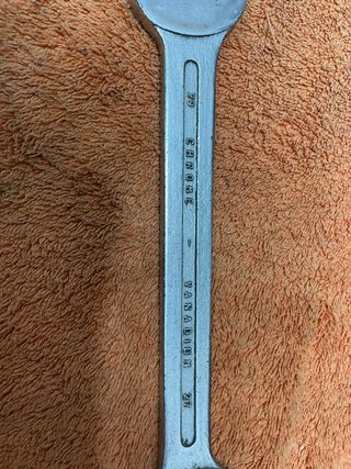 Llave fija de doble boca 27-29mm Cromo Vanadio