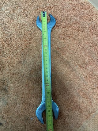 Llave fija de doble boca 27-29mm Cromo Vanadio