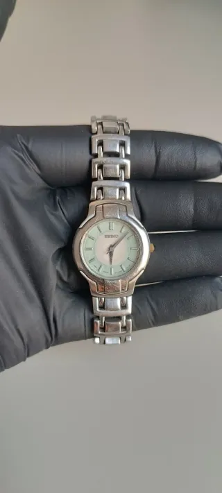 Orologio Seiko Donna Argento e Bianco