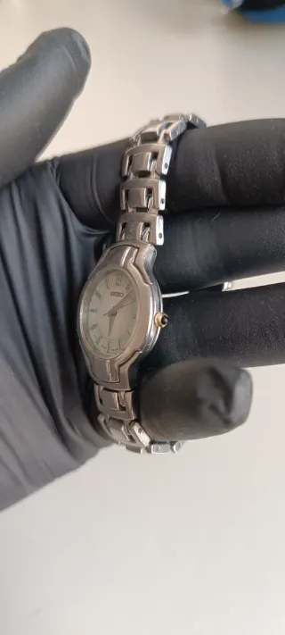 Orologio Seiko Donna Argento e Bianco