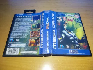 EARTHWORM JIM Mega Drive COMPLETO PAL