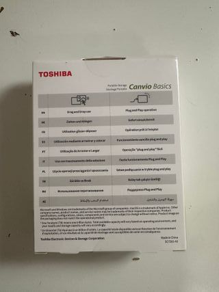 Disco Externo Toshiba Canvio Basics 4TB