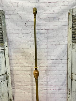 3 Lámparas Vintage bronce y ónix