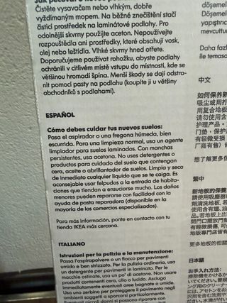 Suelo laminado IKEA Tundra 7mm