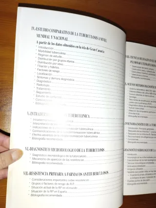 Libro de medicina Tuberculosis