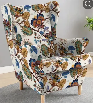 2 Fundas Sillón Estampado Floral