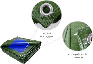 Lona impermeable 4x5m