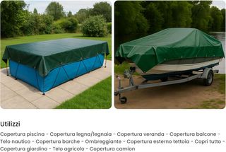 Lona impermeable 4x5m