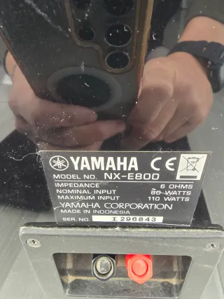 Altavoces Yamaha Nx-800  ...regalo tuner Tx-400