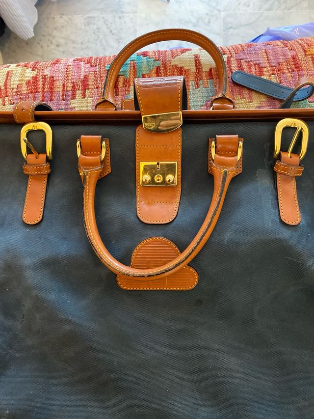 Borsa da viaggio in pelle Maurice Lacroix