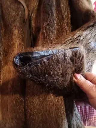 Pelliccia Castorino Marrone