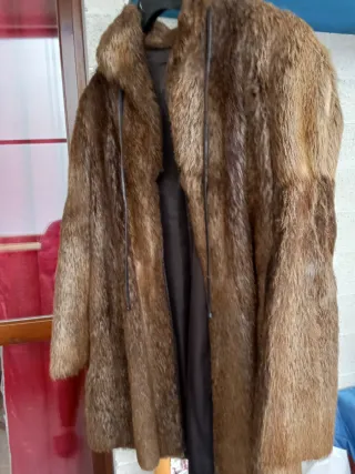 Pelliccia Castorino Marrone