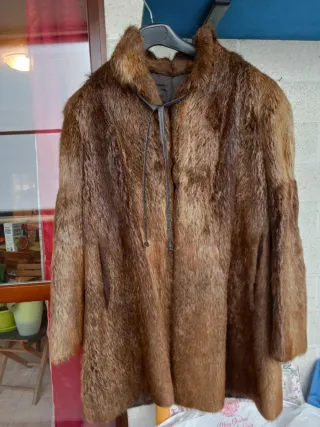 Pelliccia Castorino Marrone