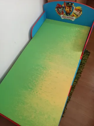 Cama infantil Paw Patrol azul