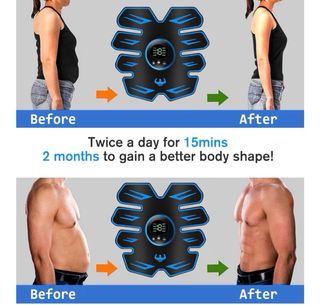 Electroestimulador EMS Abdominales y Brazos