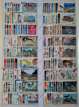 Sellos 940 diferentes Usados España