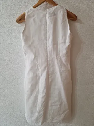 Vestido Ibicenco Blanco 100% Ramio