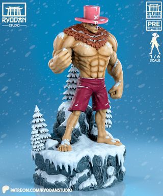 Figura Resina Chopper 2ª Forma One Piece
