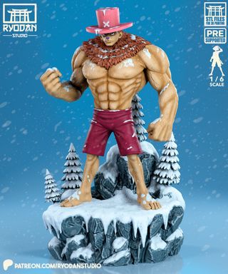 Figura Resina Chopper 2ª Forma One Piece