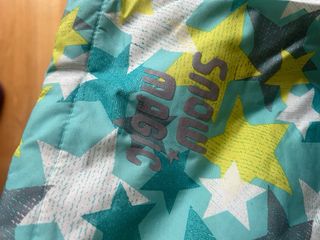 Chaqueta de nieve con estrellas