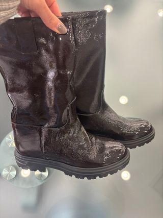 Stivali VSL neri verniciati