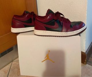 Nike Air Jordan 1 Low Scarpa Rossa e Nera