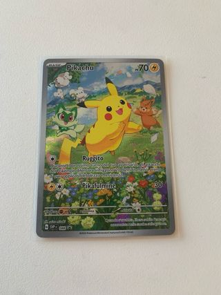 Carta Pokémon promozionale Pikachu