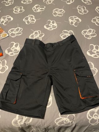 Pantalón Velilla Talla 50 Negro Cargo