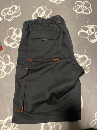 Pantalón Velilla Talla 50 Negro Cargo