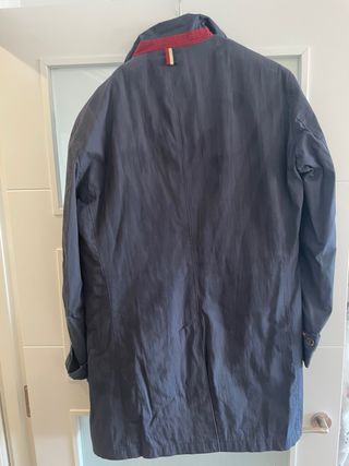 Gabardina azul forro plumas desmontable El Ganso