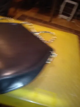 Bolso de hombro Loewe piel negra