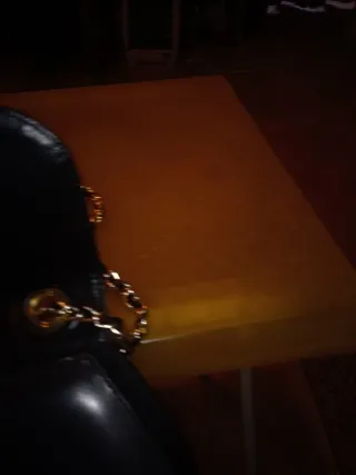 Bolso de hombro Loewe piel negra