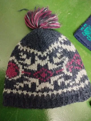 Lote 3 Gorros de Lana Invierno