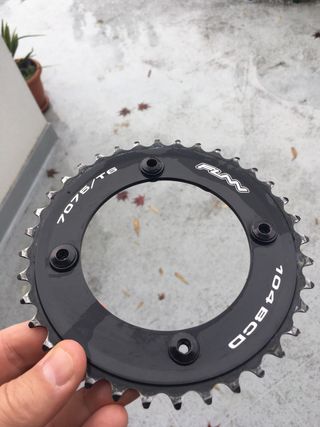 Guidacatena + corona MTB e thirteen