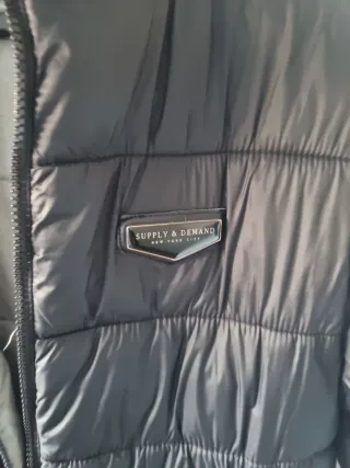 Supply & Demand Cazadora Gris/Negro
