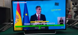 Televisor Sony 40 Negro/Plata