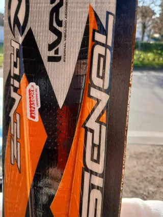 Sci da sci Rossignol con bastoncini