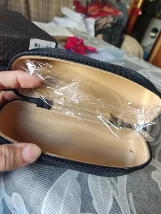 Funda para gafas negra