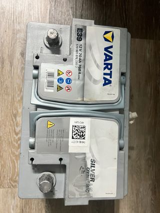 Batería Coche Varta E39 12V 70Ah 760A