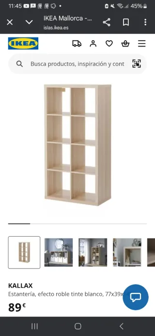 Estantería Kallax Ikea