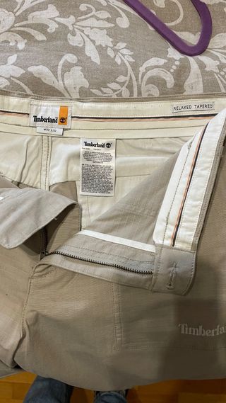 Pantalones Timberland Beige Hombre