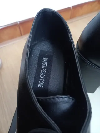 Francesine con lacci nere