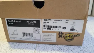 Botas Dr. Martens Negras Piel