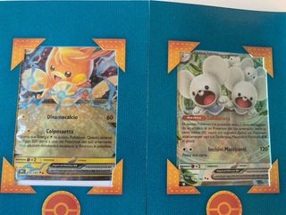 Portacarte Pokemon con 3 carte promozionali