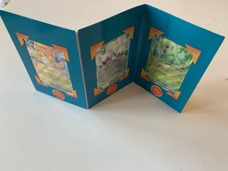 Portacarte Pokemon con 3 carte promozionali